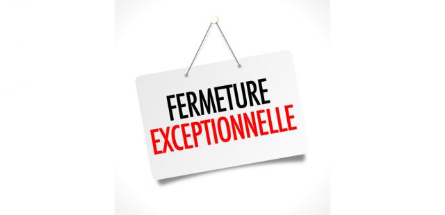 Fermeture de la Mairie